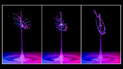 Triplett Filigran in Lila Blau